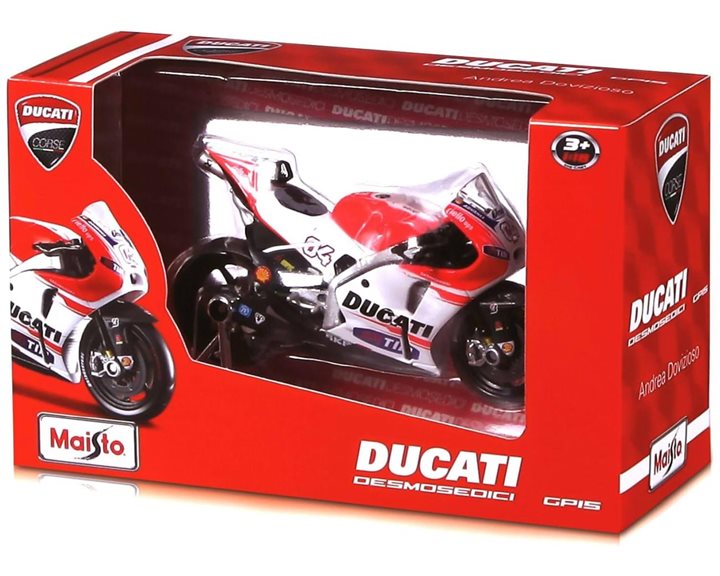 Maisto Model Vehicle - 1 Moto GP Racing - 1:18 Scale (Random Colour) 48/34057