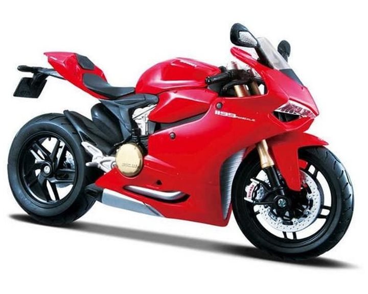 Maisto Maisto 1:12 Assembly Line Ducati Monster 1200 Diecast Vehicle colors May Vary 48/39193