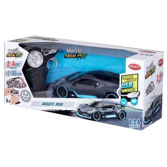 Maisto 1/24 RC Bugatti Divo Μαύρο 49/82333