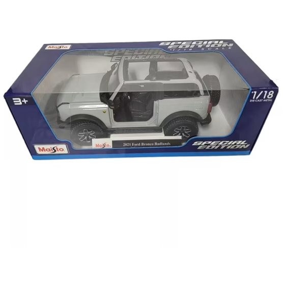Maisto Special Edition 2021 Ford Bronco Badlands Γκρι 48/31457