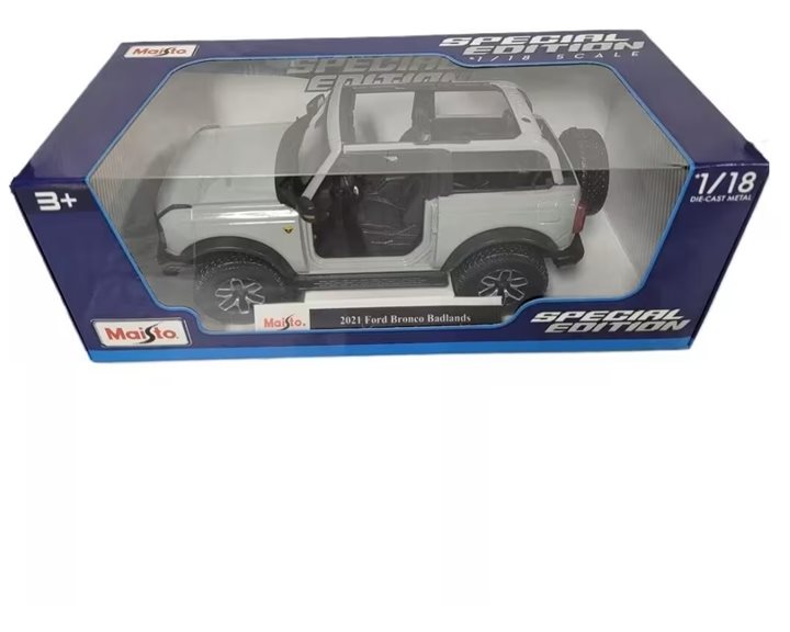 Maisto Special Edition 2021 Ford Bronco Badlands Γκρι 48/31457