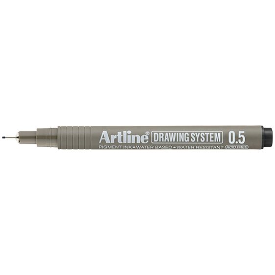 Μαρκαδόρος Artline Σχεδίου EK-23 0.03mm Μαύρος