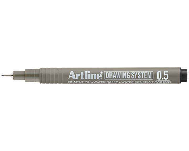 Μαρκαδόρος Artline Σχεδίου EK-23 0.03mm Μαύρος
