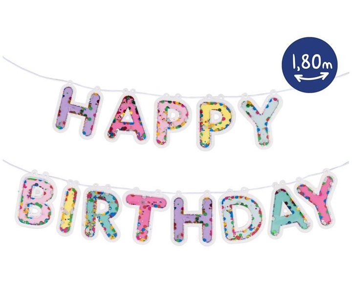 Γιρλάντα Trend Festival Happy Birthday 1.8m  961785