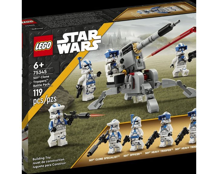 LEGO Star Wars Πακέτο Μάχης Στρατιωτών Κλώνων Της 501ης 75345