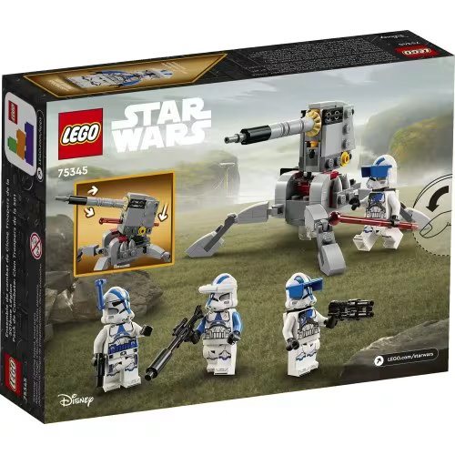 LEGO Star Wars Πακέτο Μάχης Στρατιωτών Κλώνων Της 501ης 75345
