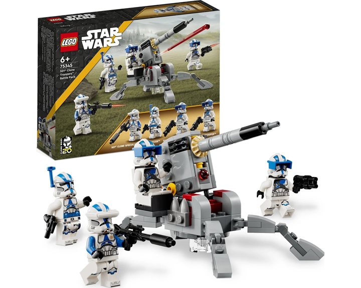 LEGO Star Wars Πακέτο Μάχης Στρατιωτών Κλώνων Της 501ης 75345