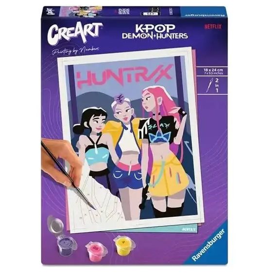 Ravensburger Σετ Ζωγραφικής 21τμχ. 18χ24εκ. K-Pop 120022763