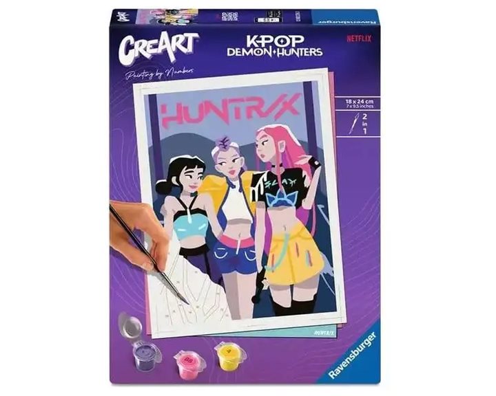 Ravensburger Σετ Ζωγραφικής 21τμχ. 18χ24εκ. K-Pop 120022763