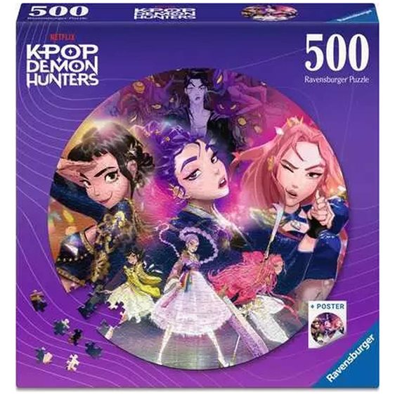 Ravensburger Puzzle K-Pop Demon Hunters 500τμχ. 120020523