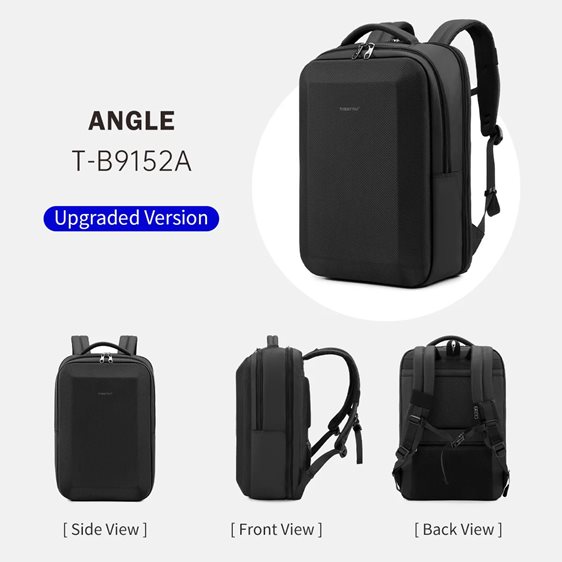 Tigernu Σακίδιο Πλάτης Laptop 17'' T-B9152A Black