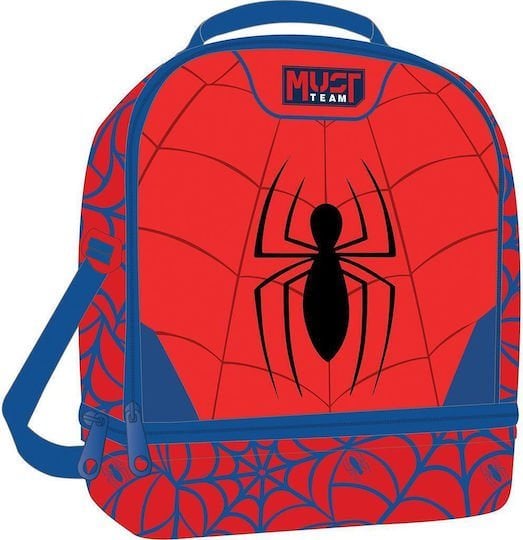 Τσαντάκι Φαγητού Ισοθερμικό 22x16x28 Spiderman Red 000508815