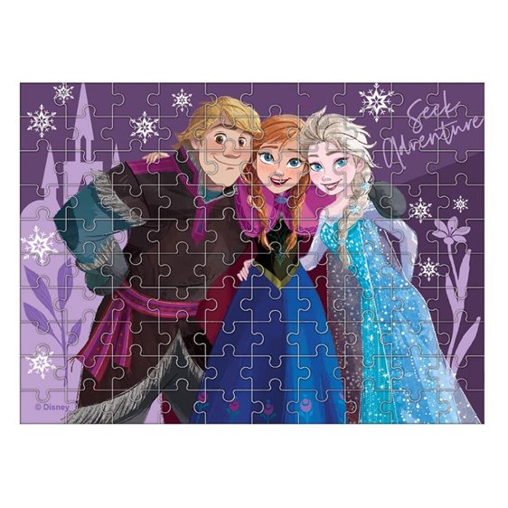Παζλ Luna 100τμχ 48χ34εκ Glow in the Dark Frozen 000565648