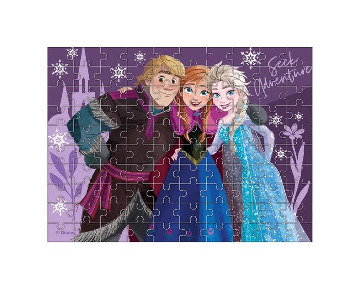 Παζλ Luna 100τμχ 48χ34εκ Glow in the Dark Frozen 000565648