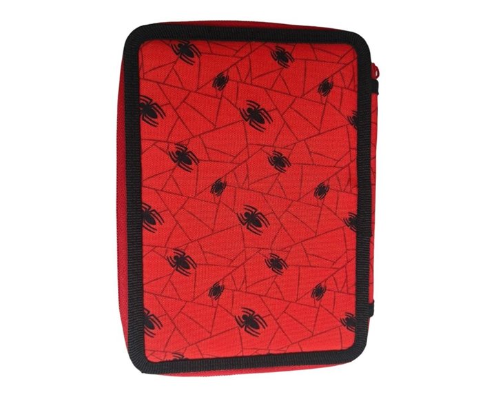 Κασετίνα Must Διπλή Γεμάτη 15χ5χ21 Spiderman Red 000508822