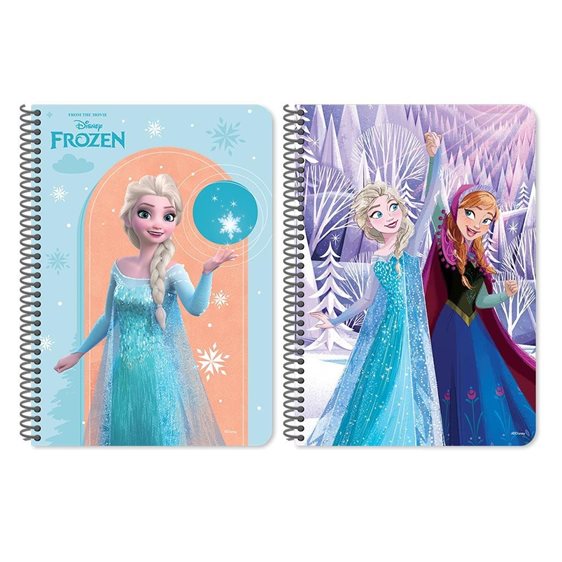 Τετράδιο Σπιράλ 17χ25 2θ 60φ. Frozen 000565847