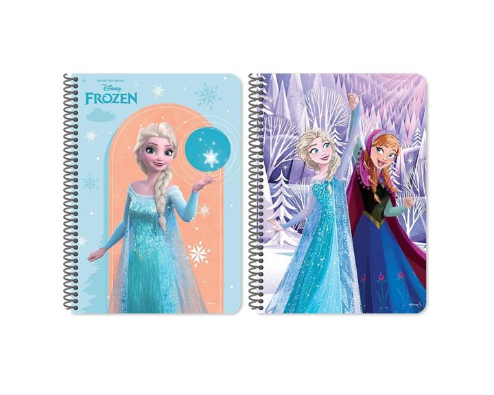 Τετράδιο Σπιράλ 17χ25 2θ 60φ. Frozen 000565847