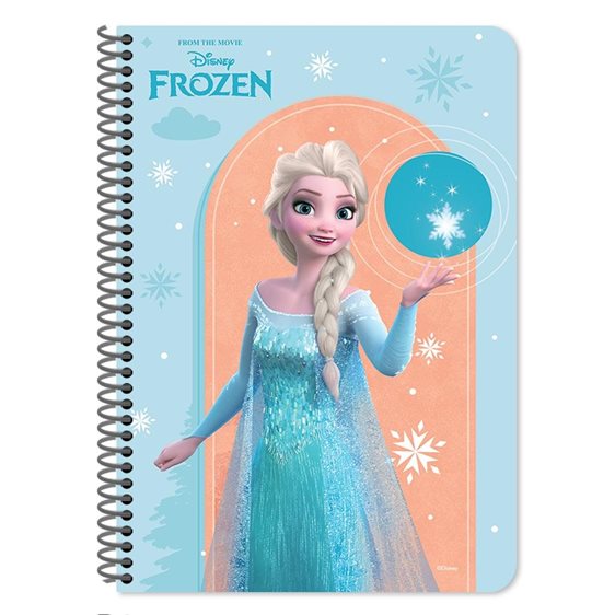 Τετράδιο Σπιράλ 17χ25 2θ 60φ. Frozen 000565847