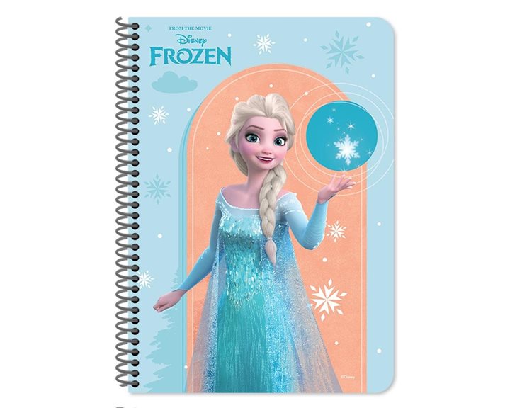 Τετράδιο Σπιράλ 17χ25 2θ 60φ. Frozen 000565847