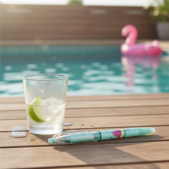 Pilot Στυλό Frixion Ball Pool Party 0.7mm Black ink.