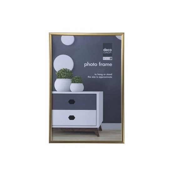 Κορνίζα Πλαστική LS 15X21cm PL1521 Χρυσή
