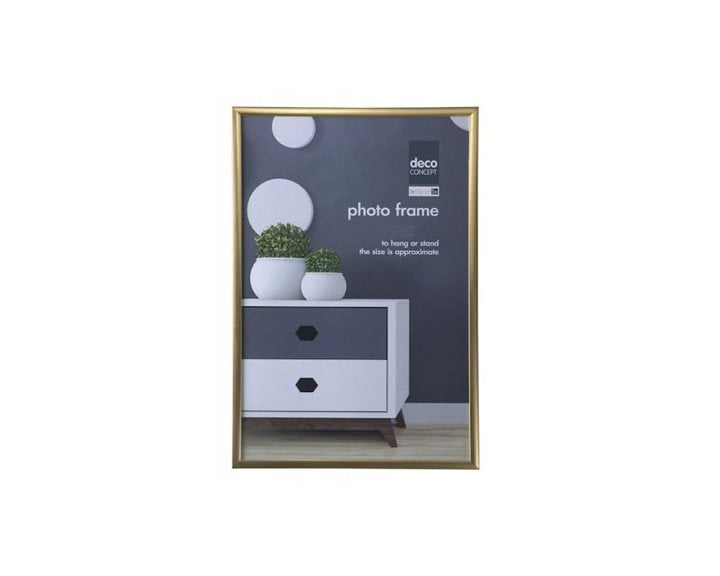 Κορνίζα Πλαστική LS 15X21cm PL1521 Χρυσή