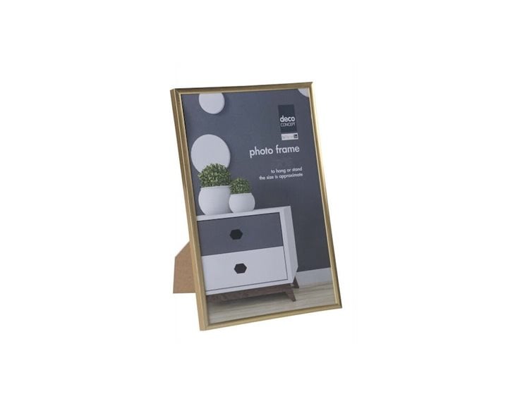 Κορνίζα Πλαστική LS 15X21cm PL1521 Χρυσή