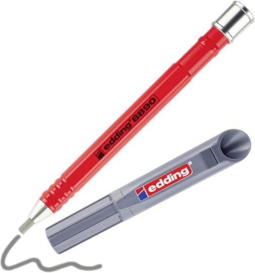 Edding Μηχανικό Μολύβι Σήμανσης 2mm-5mm e8890 Red