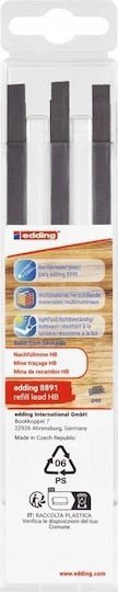 Edding Ανταλλακτικές Μύτες για Edding HB 8890 Carpenter’s Pencil 6τμχ.