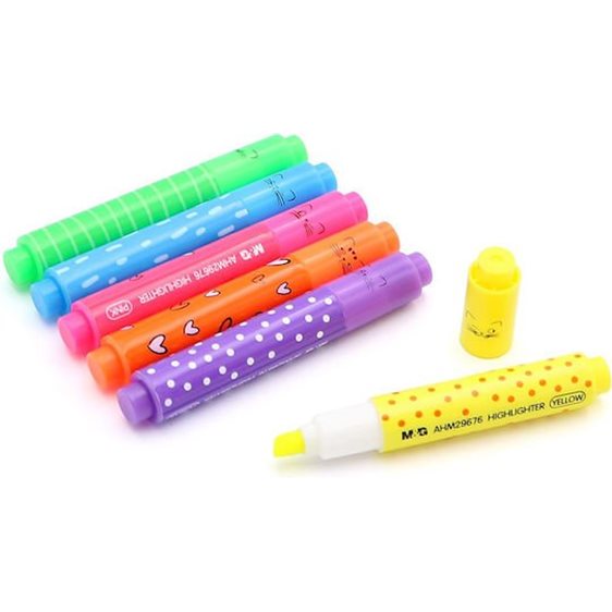 Σετ Μαρκαδόρων Υπογράμμισης 6τμχ Mini Cats Fruity Smell AHM29676