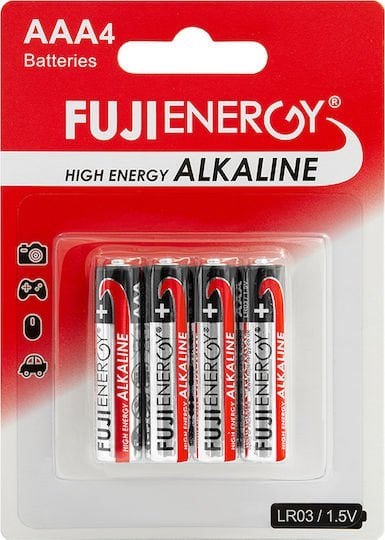 Fuji Μπαταρίες Αλκαλικές ΑΑΑ 4τμχ