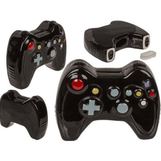 Κουμπαράς Κεραμεικός Χειρηστήριο Playstation 16x13cm