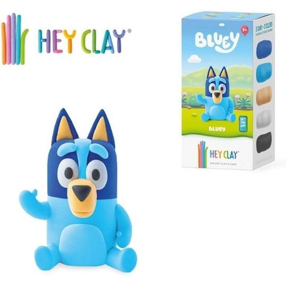 Κατασκευές Με Πηλό Hey Clay Bluey 3+