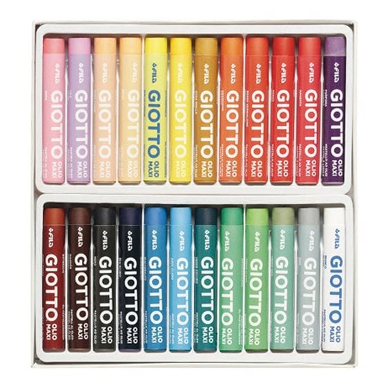 Λαδοπαστέλ Giotto Olio Maxi 7cm 24pcs