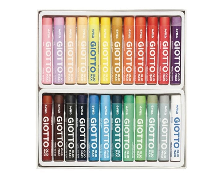 Λαδοπαστέλ Giotto Olio Maxi 7cm 24pcs