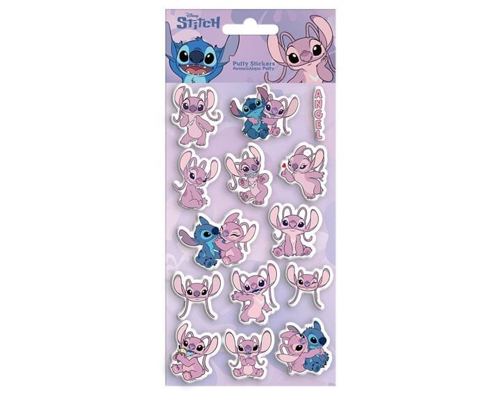 Αυτοκόλλητα Puffy 10x22εκ Stitch 7 Angel 000566023