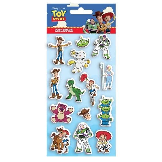 Αυτοκόλλητα Puffy 10x22εκ Toy Story 000566024