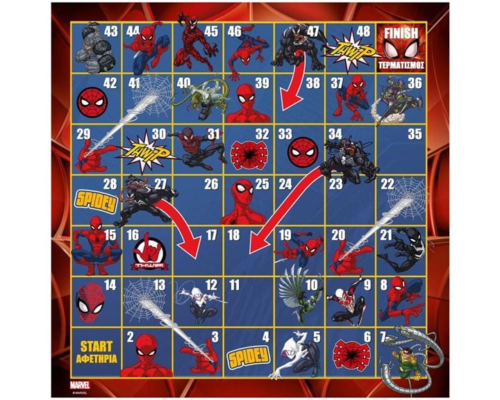 Επιτραπέζιο Παιχνίδι Φιδάκι Spiderman