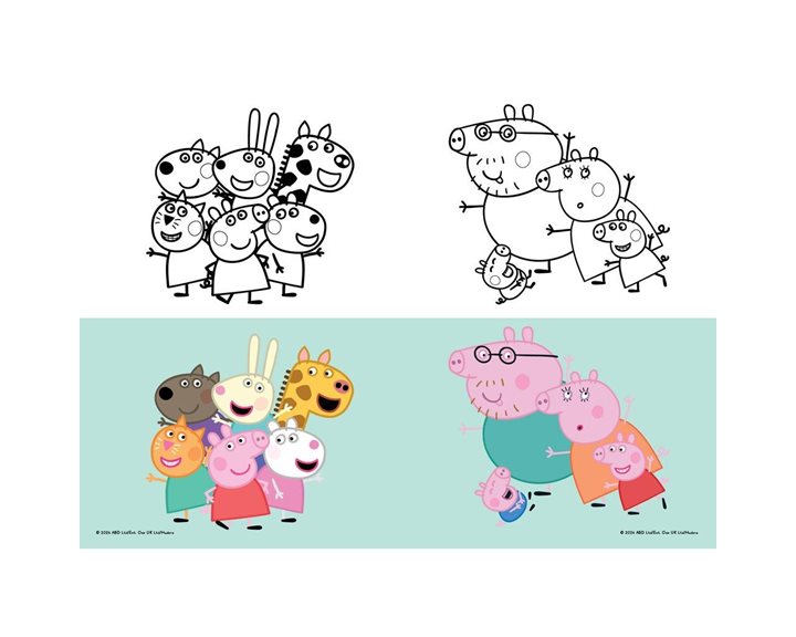 Τετράδιο Καρφίτσα 17x24 Spiderman Peppa Pig 40φ. 000482812