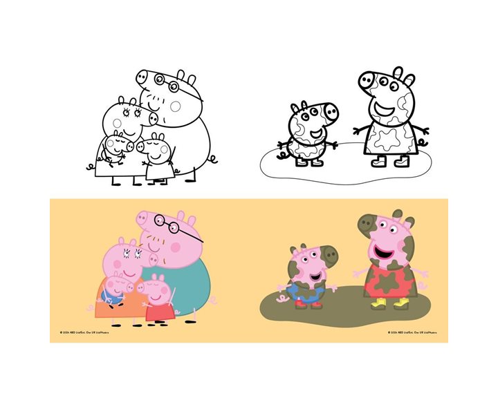 Τετράδιο Καρφίτσα 17x24 Spiderman Peppa Pig 40φ. 000482812