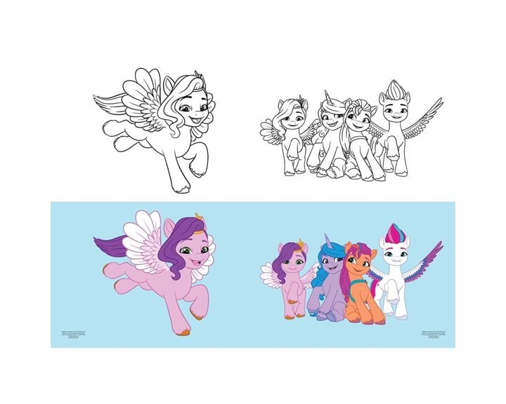Τετράδιο Καρφίτσα 17x24 My Little Pony 40φ. 000483143