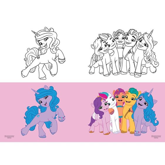 Τετράδιο Καρφίτσα 17x24 My Little Pony 40φ. 000483143