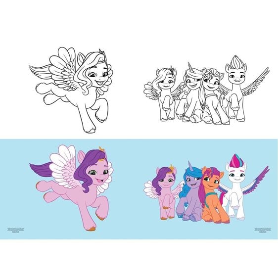 Τετράδιο Καρφίτσα 17x24 My Little Pony 40φ. 000483143