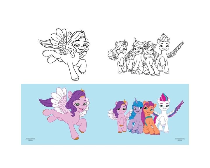 Τετράδιο Καρφίτσα 17x24 My Little Pony 40φ. 000483143