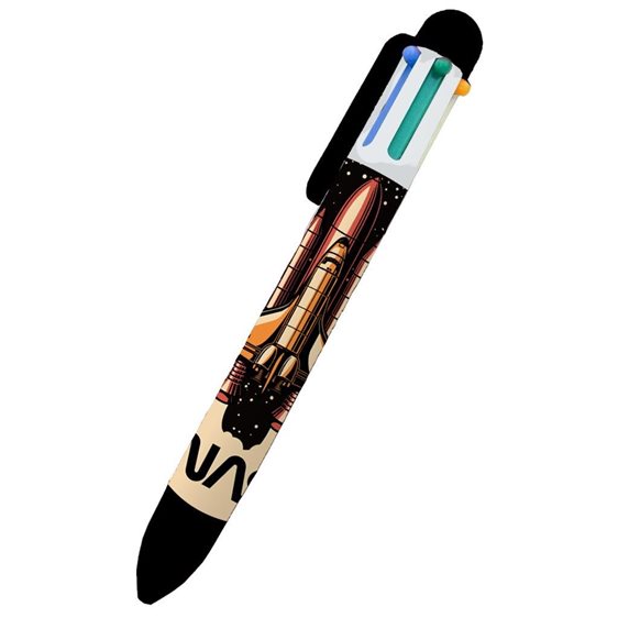 Στυλό 6 χρώματα NASA 000486104