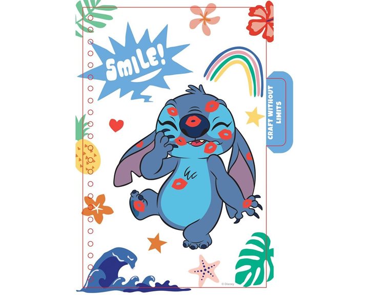 Αυτοκόλλητα Album και Stickers 13.2χ20.3εκ. Lilo & Stitch 000564653