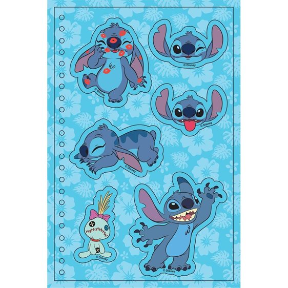 Αυτοκόλλητα Album και Stickers 13.2χ20.3εκ. Lilo & Stitch 000564653