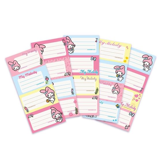 Ετικέτες Αυτοκόλλητες 20τμχ 5φύλλα My Melody 000490209
