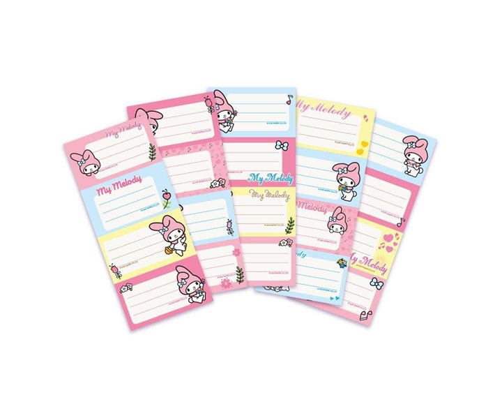 Ετικέτες Αυτοκόλλητες 20τμχ 5φύλλα My Melody 000490209