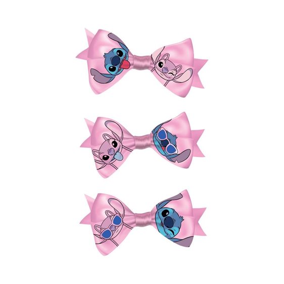 Τσιμπιδάκια Μαλλιών σετ 3τμχ Lilo &Stitch 000565070